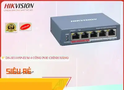 DS-3E1105P-EI/M Hikvision,DS-3E1105P-EI/M Giá Hấp Dẫn,DS 3E1105P EI/M,Thông số ,thông số DS-3E1105P-EI/M,Giá Phân Phối DS-3E1105P-EI/M,Giá buôn DS-3E1105P-EI/M,DS-3E1105P-EI/M Siêu rẻ,Phân phối rẻ DS-3E1105P-EI/M,DS-3E1105P-EI/M nơi bán rẻ nhất,Giá Bán DS-3E1105P-EI/M,DS-3E1105P-EI/M Chất lượng nhất,DS-3E1105P-EI/M Bán Sỉ,DS-3E1105P-EI/M Giá hấp dẫn,DS-3E1105P-EI/M Mới nhất,Địa Chỉ Bán DS-3E1105P-EI/M