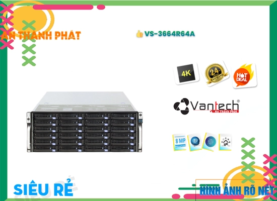 Đầu Thu VS-3664R64A VanTech ✓,thông số VS-3664R64A,VS 3664R64A,chức năng VS-3664R64A,VS-3664R64A Tốt nhất,VS-3664R64A Chất Lượng,bán VS-3664R64A,Giá giá sỉ VS-3664R64A,phân phối VS-3664R64A,VS-3664R64A Bán Giá Rẻ,VS-3664R64A Giá rẻ,VS-3664R64A giá hấp dẫn,Giá Bán VS-3664R64A,Nơi Lắp VS-3664R64A