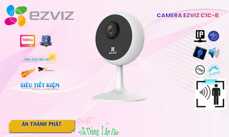 C1C-B sắc nét Wifi Ezviz