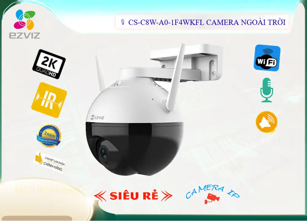 CS-C8W-A0-1F4WKFL sắc nét Wifi Ezviz CS-C8W-A0-1F4WKFL sắc nét Wifi Ezviz