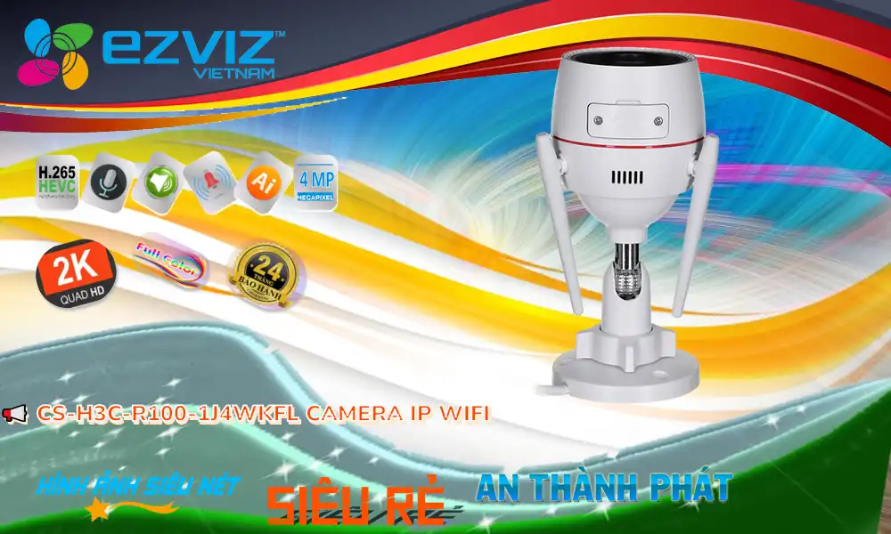 CS-H3c-R100-1J4WKFL sắc nét Wifi Ezviz CS-H3c-R100-1J4WKFL sắc nét Wifi Ezviz