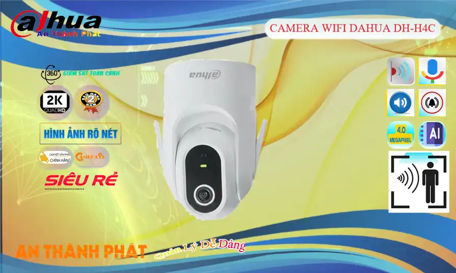 DH-H4C sắc nét Dahua ➠ DH-H4C sắc nét Dahua ➠