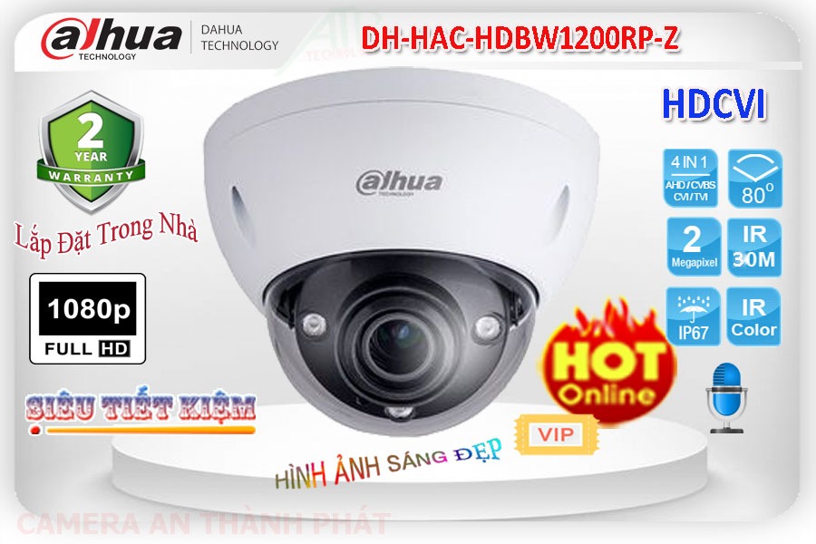 DH-HAC-HDBW1200RP-Z sắc nét Dahua DH-HAC-HDBW1200RP-Z sắc nét Dahua