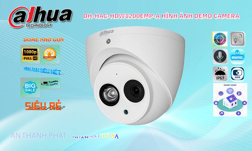 Camera DH-HAC-HDW1200EMP-A Công Nghệ Mới Camera DH-HAC-HDW1200EMP-A Công Nghệ Mới