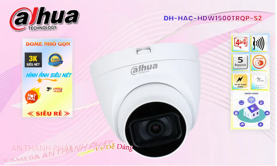  Camera  Dùng Bộ Gói camera cho shop cửa hàng độ phân giải cao dahua.