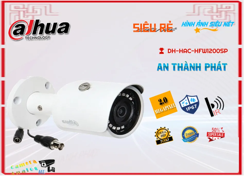 DH-HAC-HFW1200SP sắc nét Dahua DH-HAC-HFW1200SP sắc nét Dahua
