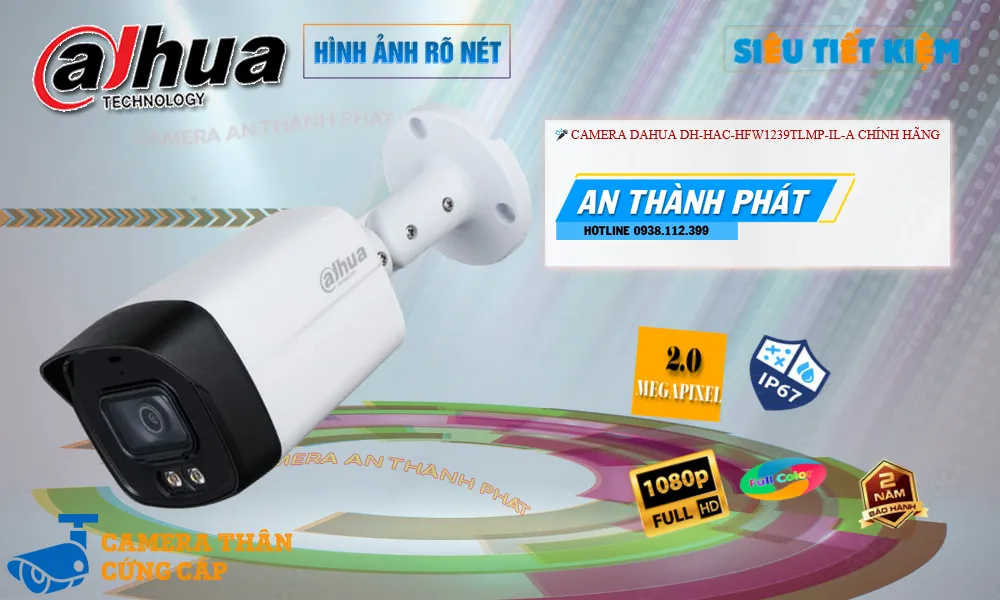DH-HAC-HFW1239TLMP-IL-A sắc nét Dahua DH-HAC-HFW1239TLMP-IL-A sắc nét Dahua