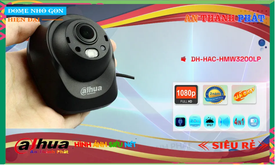 DH-HAC-HMW3200LP sắc nét Dahua DH-HAC-HMW3200LP sắc nét Dahua