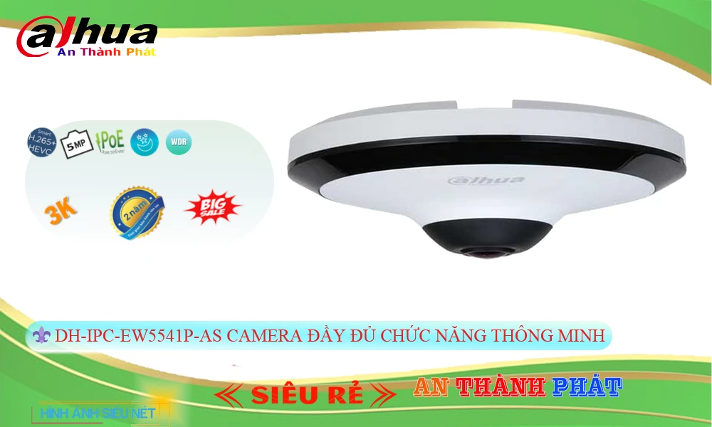 DH-IPC-EW5541P-AS sắc nét Dahua DH-IPC-EW5541P-AS sắc nét Dahua