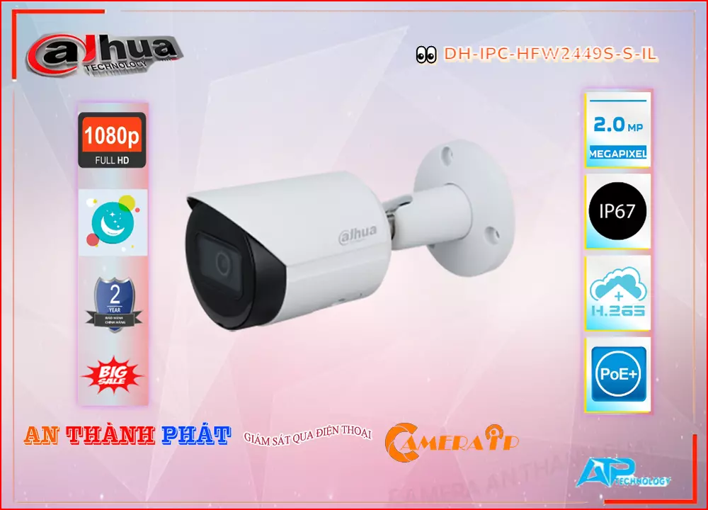 DH IPC HFW2231SP S S2,Camera IP DAHUA DH-IPC-HFW2231SP-S-S2,DH-IPC-HFW2231SP-S-S2 Giá Hấp Dẫn,DH-IPC-HFW2231SP-S-S2 Ip POE sắc nét  giá mới nhất,DH-IPC-HFW2231SP-S-S2 Chính hãng,Bán rẻ  Loại Camera an ninh DH-IPC-HFW2231SP-S-S2,DH-IPC-HFW2231SP-S-S2 bán rẻ,DH-IPC-HFW2231SP-S-S2 2.0 megapixel FULL HD 1080P bán chạy nhất,Giá Bán DH-IPC-HFW2231SP-S-S2,Điểm bán DH-IPC-HFW2231SP-S-S2,thông số DH-IPC-HFW2231SP-S-S2,tuổi thọ DH-IPC-HFW2231SP-S-S2,DH-IPC-HFW2231SP-S-S2 Chất lượng nhất,DH-IPC-HFW2231SP-S-S2 Giá Khuyến Mãi