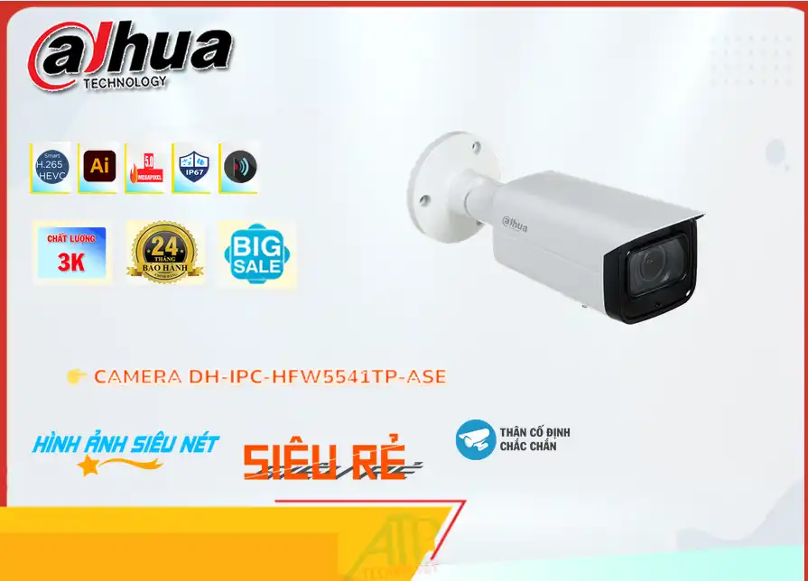 DH-IPC-HFW2441TP-ZS sắc nét Dahua