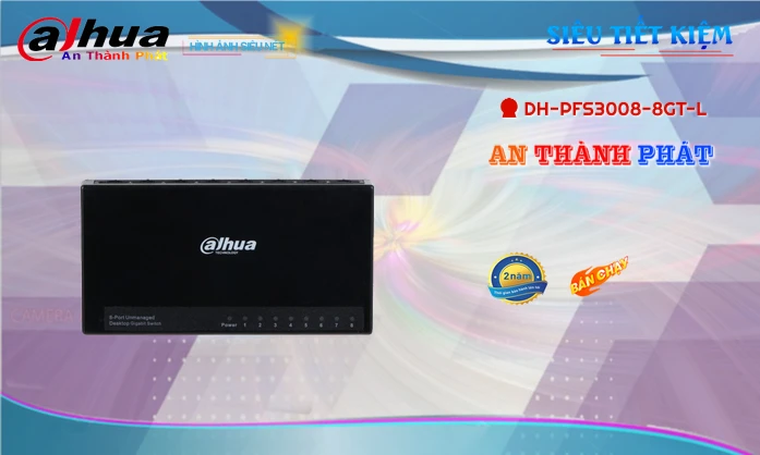 Thiết Bị Mạng DH-PFS3008-8GT-L