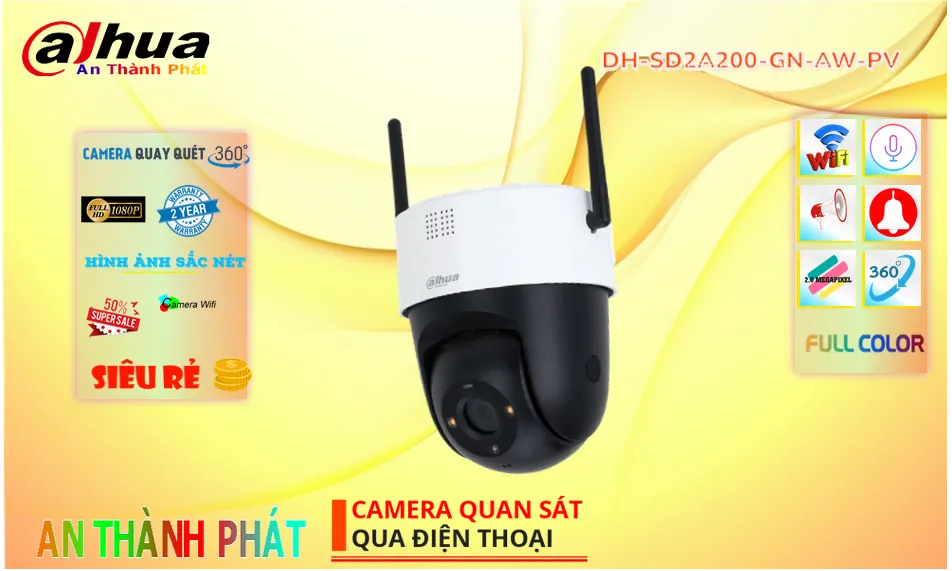 DH-SD2A200-GN-AW-PV sắc nét Dahua ➠ DH-SD2A200-GN-AW-PV sắc nét Dahua ➠