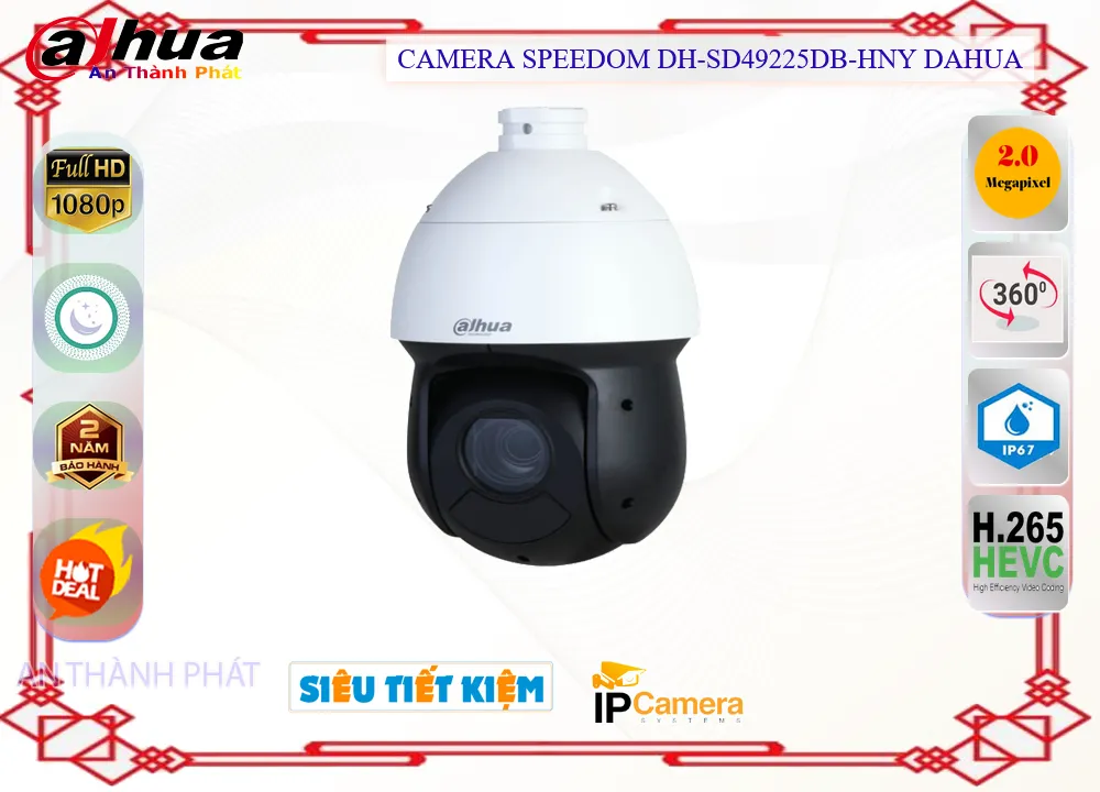 DH-SD49225DB-HNY sắc nét Dahua DH-SD49225DB-HNY sắc nét Dahua