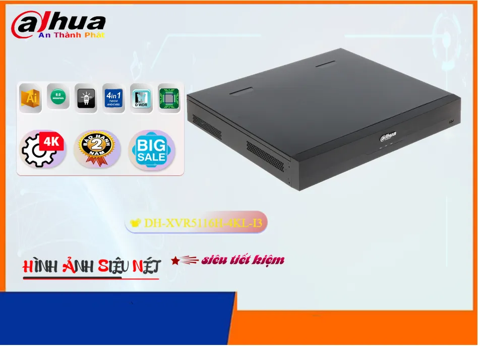 DH-XVR5116H-4KL-I3 sắc nét Dahua DH-XVR5116H-4KL-I3 sắc nét Dahua