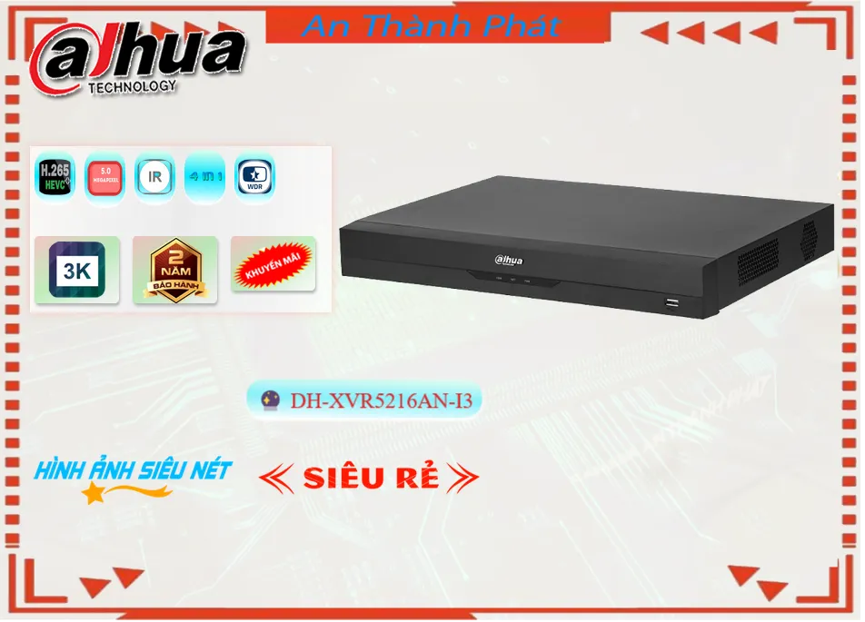 ➠ DH-XVR5216AN-I3 sắc nét Dahua ➠ DH-XVR5216AN-I3 sắc nét Dahua