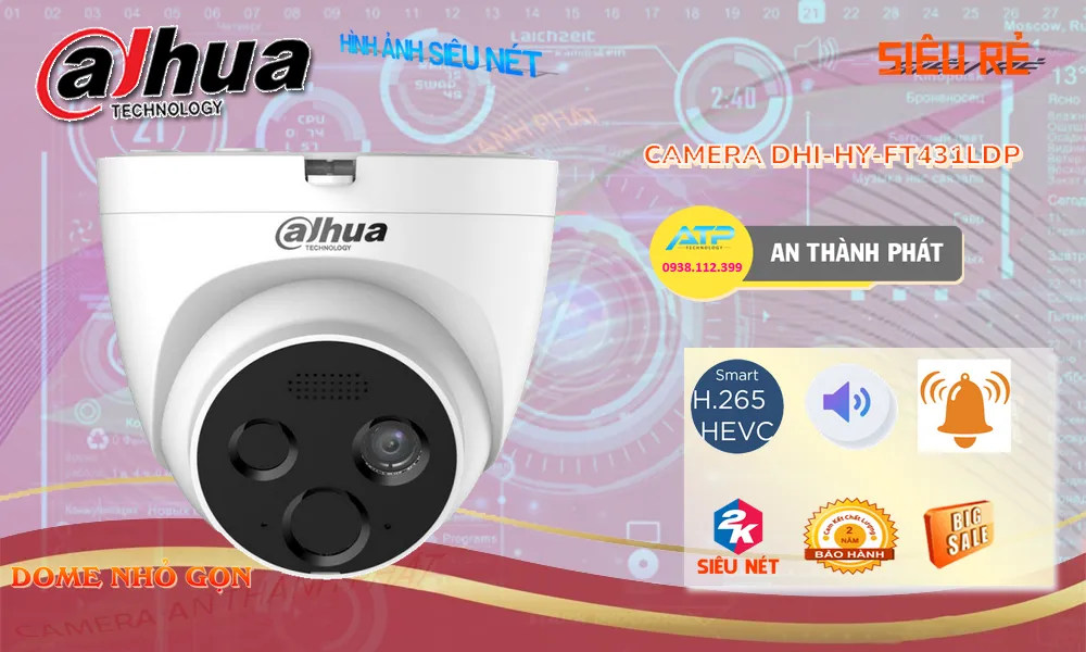 DHI-HY-FT431LDP sắc nét Dahua