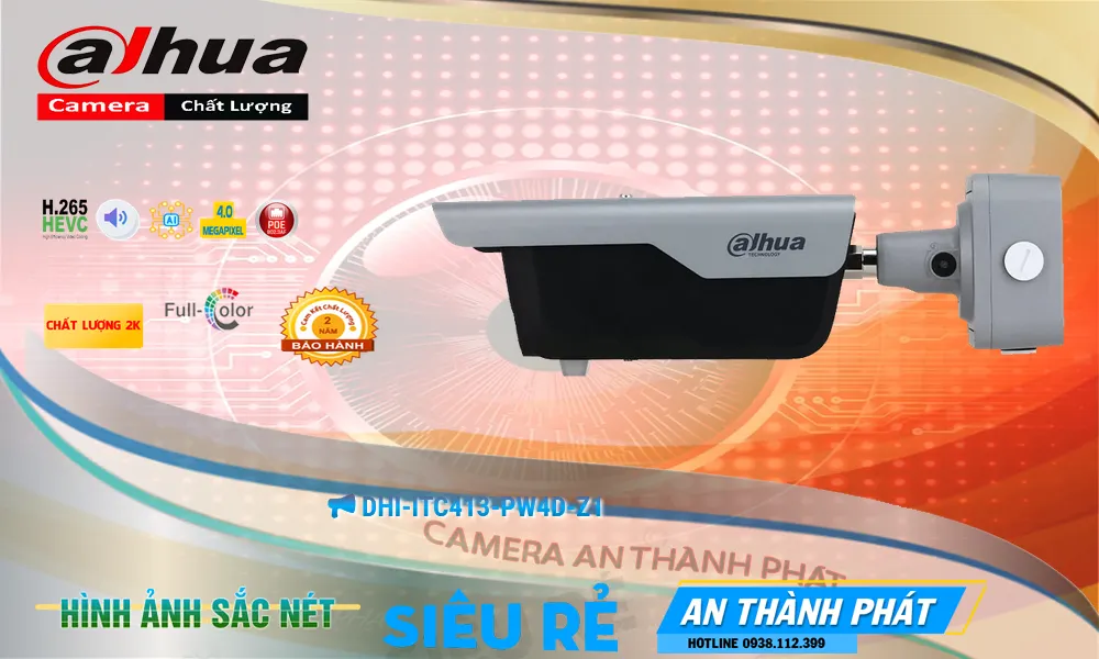 DHI-ITC413-PW4D-Z1 sắc nét Dahua ➠ DHI-ITC413-PW4D-Z1 sắc nét Dahua ➠