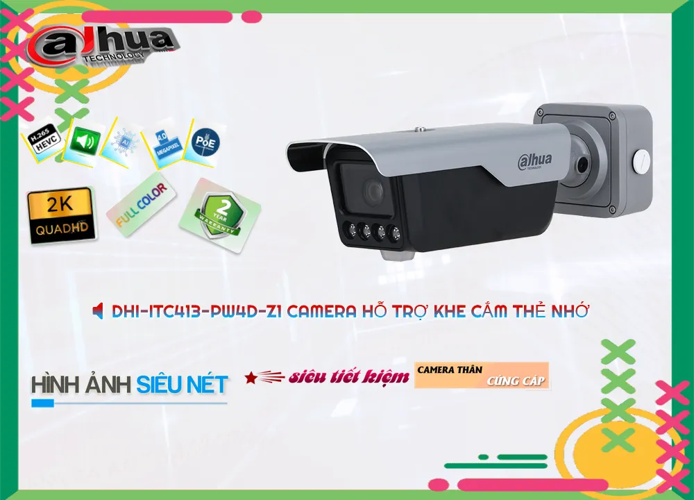 DHI-ITC413-PW4D-Z1 sắc nét Dahua ➠ DHI-ITC413-PW4D-Z1 sắc nét Dahua ➠