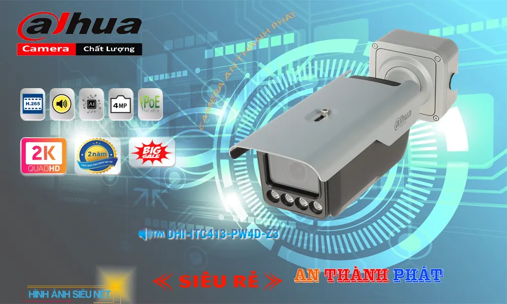 ➠ DHI-ITC413-PW4D-Z3 sắc nét Dahua ➠ DHI-ITC413-PW4D-Z3 sắc nét Dahua