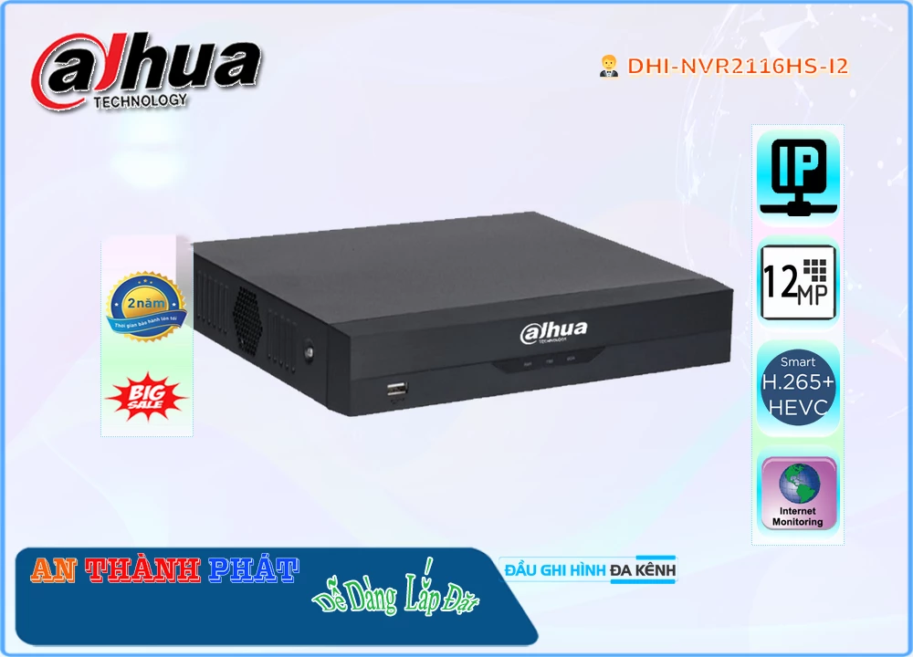 ➠ DHI-NVR2116HS-I2 sắc nét Dahua ➠ DHI-NVR2116HS-I2 sắc nét Dahua