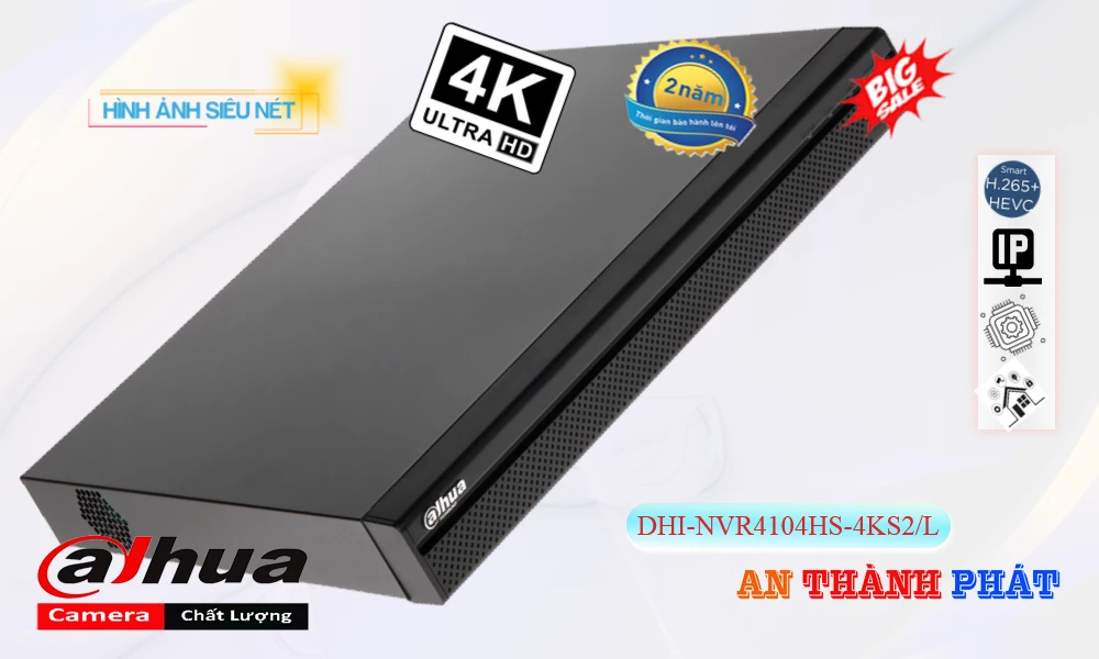 DHI-NVR4104HS-4KS2/L sắc nét Dahua DHI-NVR4104HS-4KS2/L sắc nét Dahua