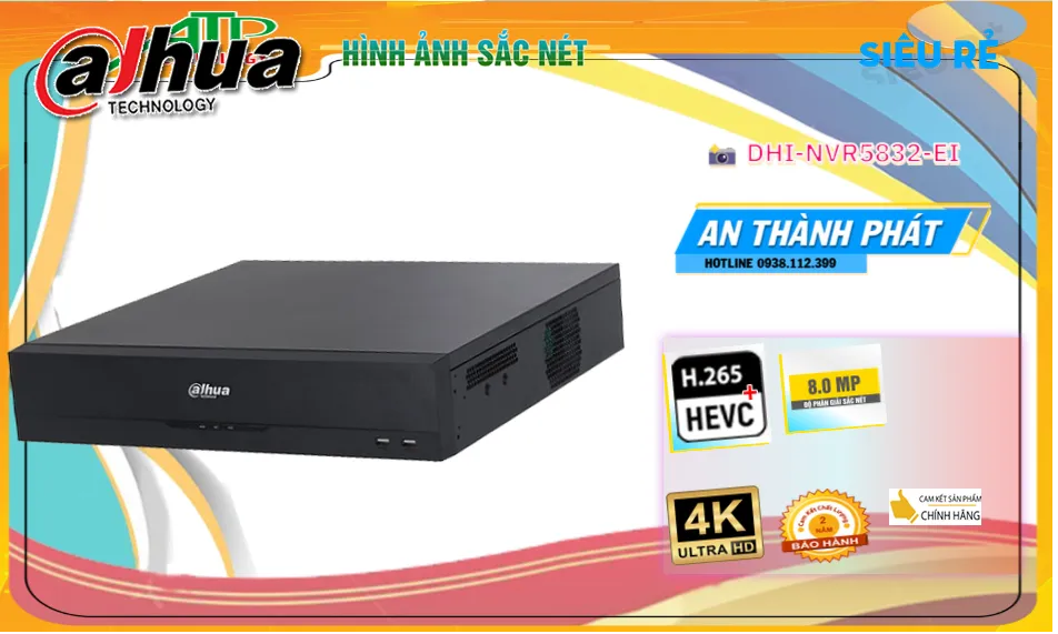 ➠ DHI-NVR5832-EI sắc nét Dahua ➠ DHI-NVR5832-EI sắc nét Dahua
