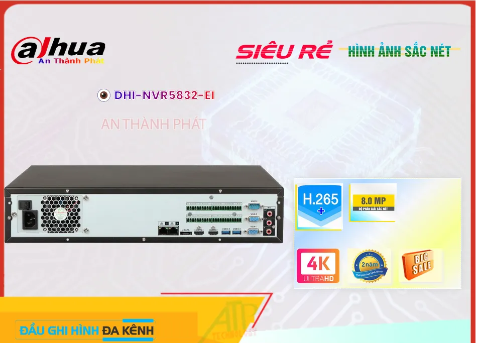 ➠ DHI-NVR5832-EI sắc nét Dahua ➠ DHI-NVR5832-EI sắc nét Dahua