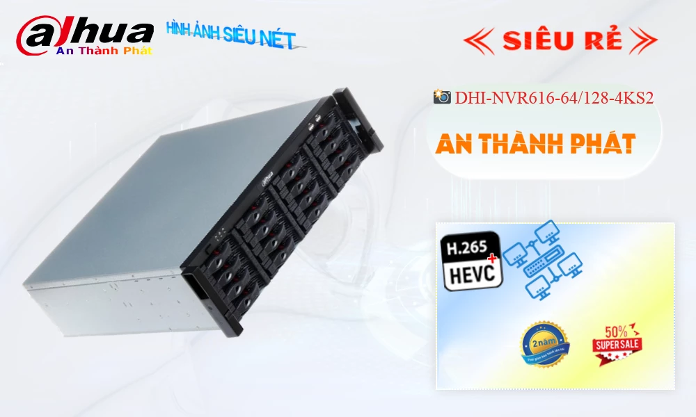 DHI-NVR616-64/128-4KS2 sắc nét Dahua DHI-NVR616-64/128-4KS2 sắc nét Dahua