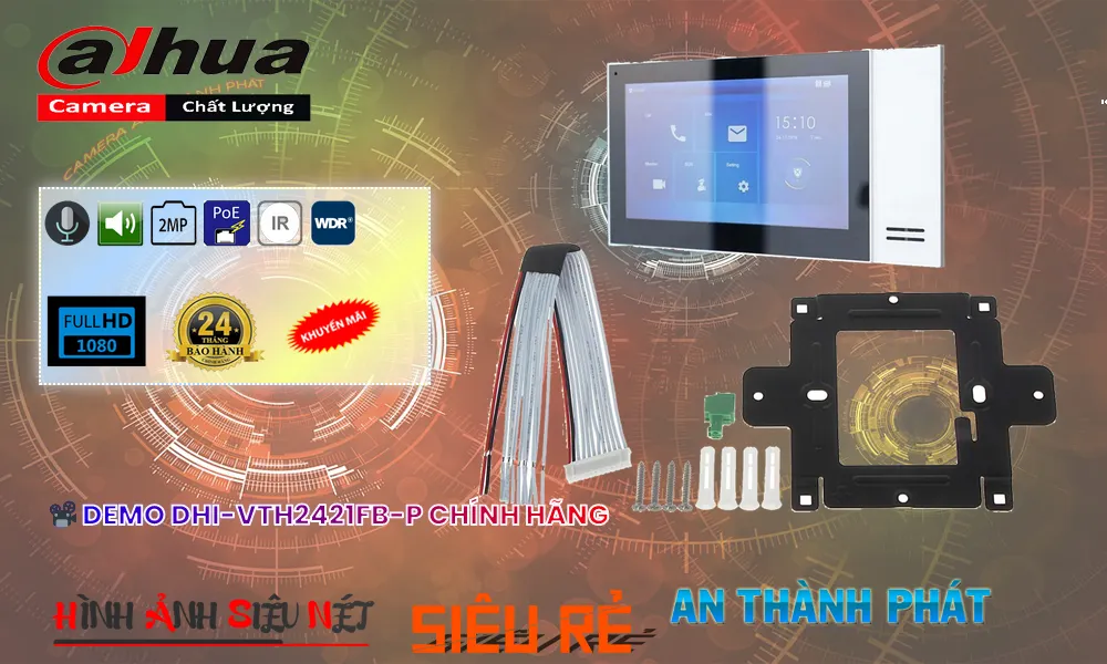 DHI-VTH2421FB-P Thiết bị điện thông minh Hãng Ruijie DHI-VTH2421FB-P Thiết bị điện thông minh Hãng Ruijie