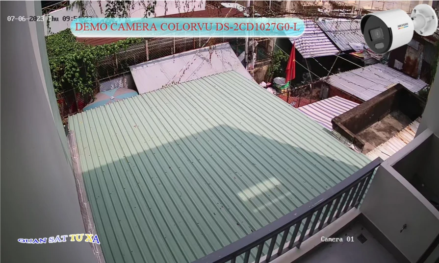 DS-2CD1027G0-L sắc nét Hikvision