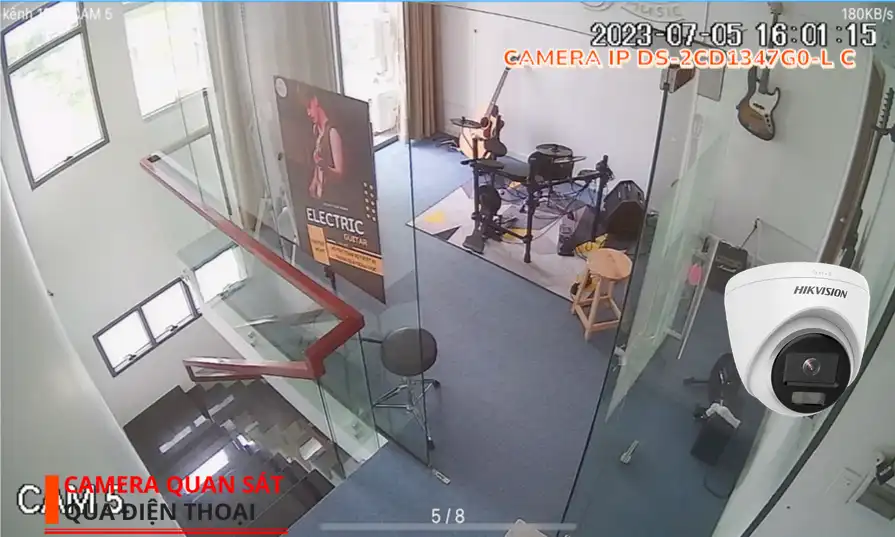 DS-2CD1347G0-LC sắc nét Hikvision