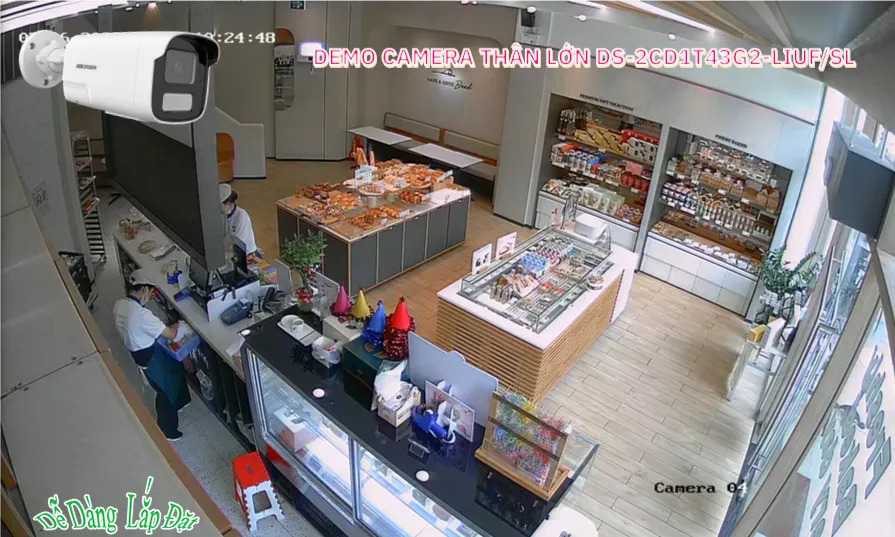 Camera Hikvision DS-2CD1T43G2-LIUF/SL Camera Hikvision DS-2CD1T43G2-LIUF/SL