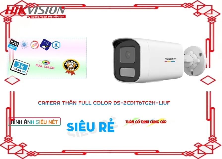 Camera Hikvision DS-2CD1T67G2H-LIUF,DS-2CD1T67G2H-LIUF Giá Hấp Dẫn,DS-2CD1T67G2H-LIUF nơi bán rẻ nhất,Thông số DS-2CD1T67G2H-LIUF Công Nghệ POE ,Bán rẻ DS-2CD1T67G2H-LIUF,Giá DS-2CD1T67G2H-LIUF Hình ảnh sắc nét với Ultra 4k lite ,Giá buôn ,DS-2CD1T67G2H-LIUF Bán Sỉ,Giá Bán DS-2CD1T67G2H-LIUF,Địa Chỉ Bán DS-2CD1T67G2H-LIUF,thông số DS-2CD1T67G2H-LIUF,DS-2CD1T67G2H-LIUF Chất lượng nhất,DS-2CD1T67G2H-LIUF Giá hấp dẫn