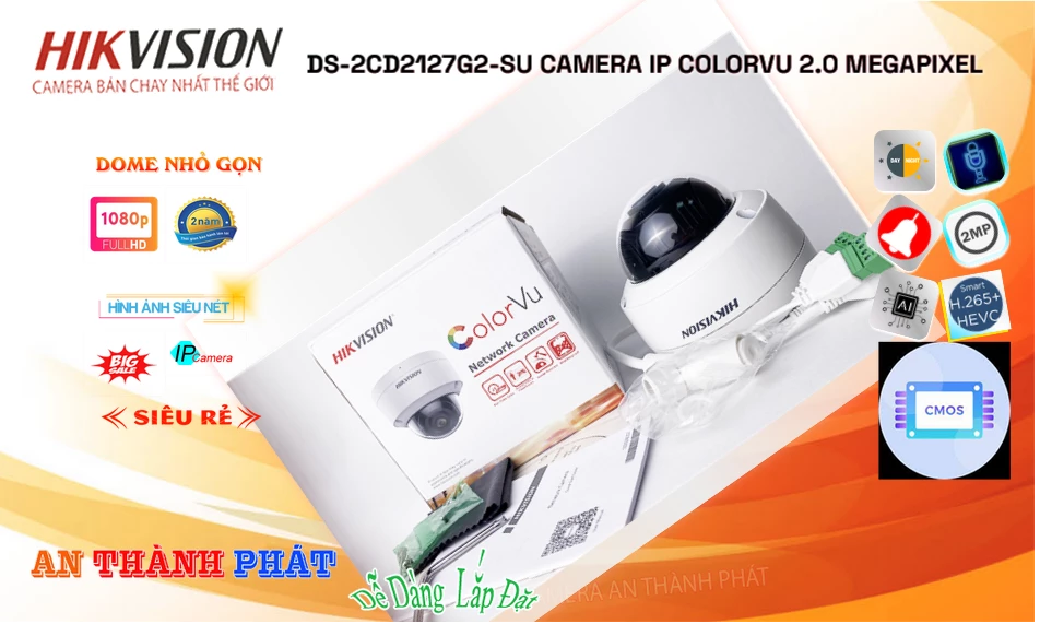 DS-2CD2127G2-SU sắc nét Hikvision