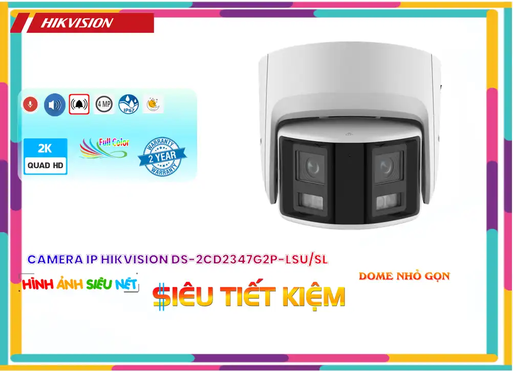 Camera Hikvision DS-2CD2347G2P-LSU/SL,DS-2CD2347G2P-LSU/SL rẻ nhất, Camera Giám Sát DS-2CD2347G2P-LSU/SL Tốt nhất,DS-2CD2347G2P-LSU/SL HD IP  giá mới nhất,DS-2CD2347G2P-LSU/SL Giá hấp dẫn,Giá buôn DS-2CD2347G2P-LSU/SL Ultra 2k 4.0 megapixel ,Địa Chỉ Bán DS-2CD2347G2P-LSU/SL,DS-2CD2347G2P-LSU/SL rẻ nhất,DS-2CD2347G2P-LSU/SL Tốt nhất