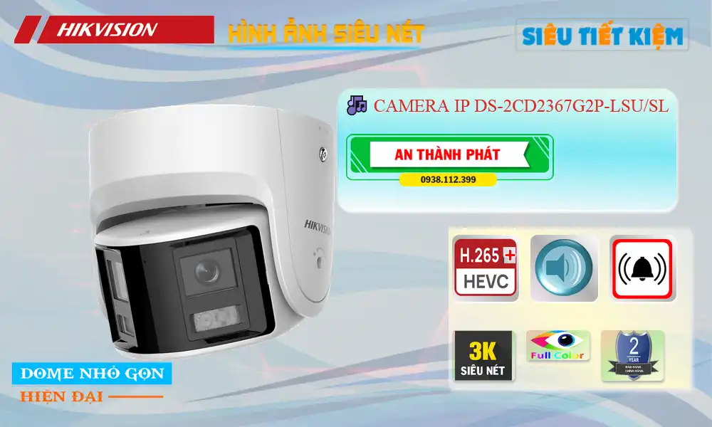 Camera Hikvision DS-2CD2367G2P-LSU/SL Camera Hikvision DS-2CD2367G2P-LSU/SL