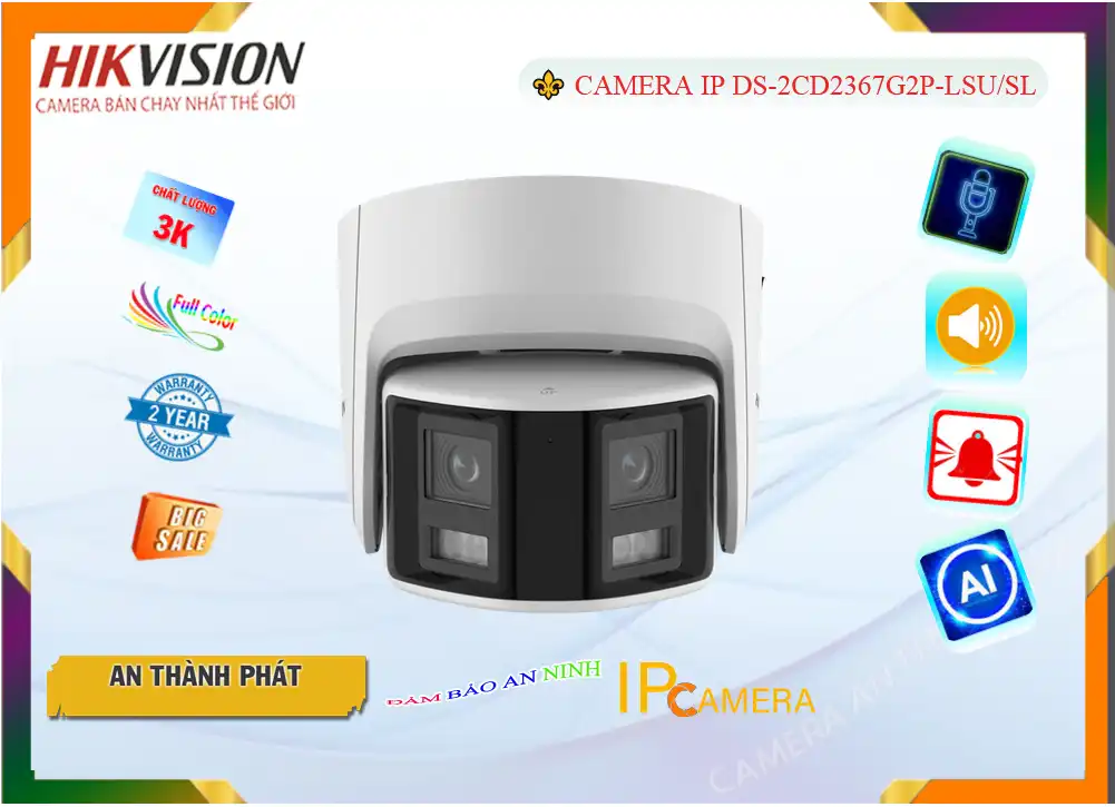 Camera Hikvision DS-2CD2367G2P-LSU/SL Camera Hikvision DS-2CD2367G2P-LSU/SL