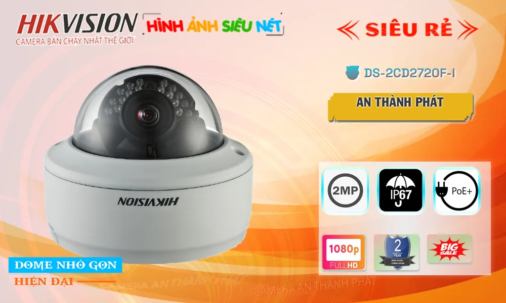DS-2CD2720F-I sắc nét Hikvision DS-2CD2720F-I sắc nét Hikvision