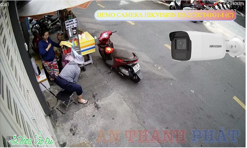 DS-2CD2T41G1-I(C) sắc nét Hikvision