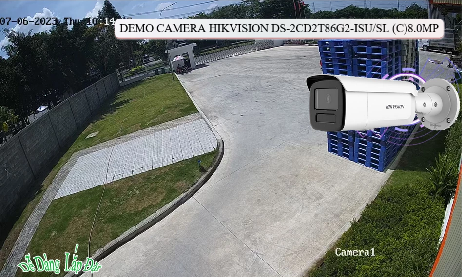 DS-2CD2T86G2-ISU/SL(C) sắc nét Hikvision