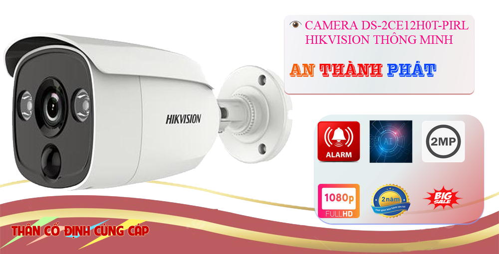 DS-2CE12D0T-PIRL sắc nét Hikvision