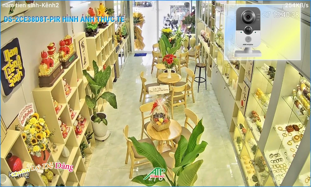 DS-2CE38D8T-PIR sắc nét Hikvision ➠