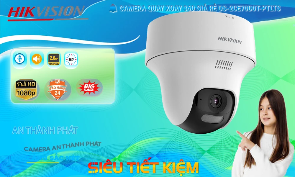 Camera HD Anlog DS-2CE70D0T-PTLTS Hikvision Chất Lượng Camera HD Anlog DS-2CE70D0T-PTLTS Hikvision Chất Lượng