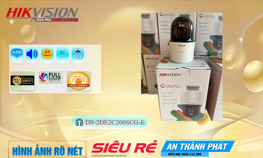 DS-2DE2C200SCG-E sắc nét Hikvision ➠ DS-2DE2C200SCG-E sắc nét Hikvision ➠