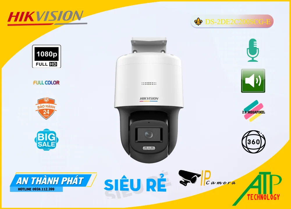 DS-2DE2C200SCG-E sắc nét Hikvision ➠ DS-2DE2C200SCG-E sắc nét Hikvision ➠