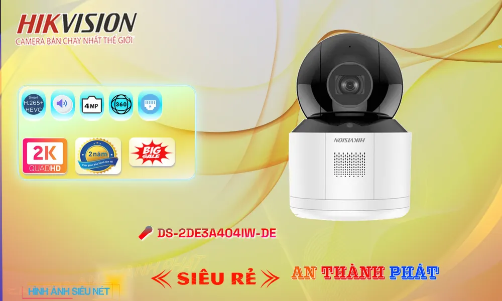 DS-2DE3A404IW-DE sắc nét Hikvision DS-2DE3A404IW-DE sắc nét Hikvision