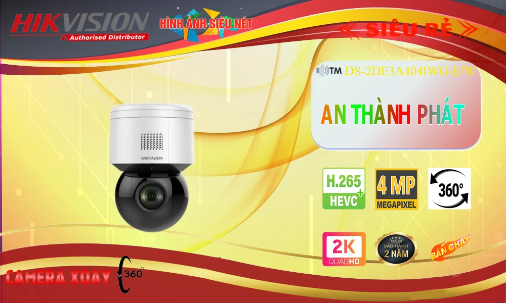 Camera Hikvison DS-2DE3A404IWG-E/W