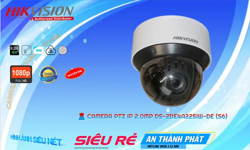 Camera Hikvision DS-2DE4A225IW-DE(S6)