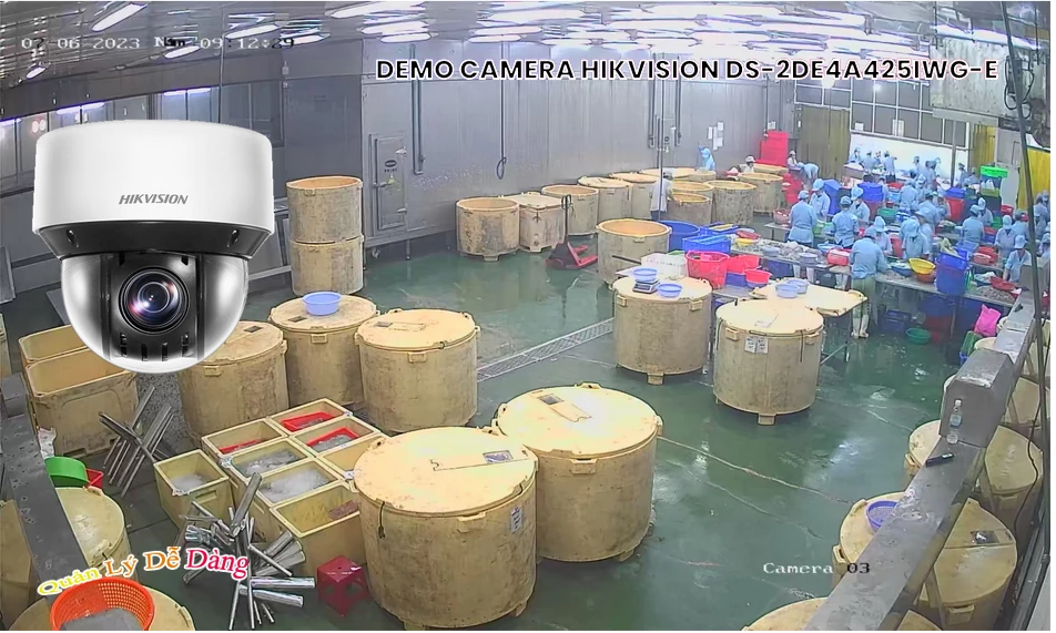 DS-2DE4A425IWG-E sắc nét Hikvision